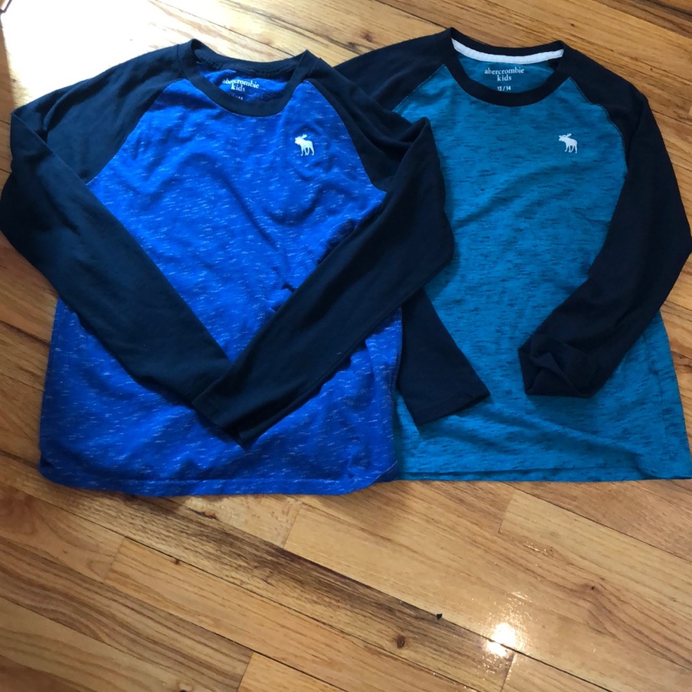 Abercrombie kids boys long sleeves